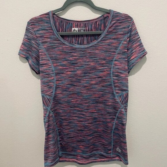 RBX purple sweat wicking lightweight short sleeve running shirt medium - Picture 1 of 8